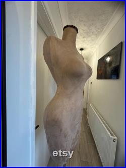 Mannequin dress form dummy torso wasp waist brazilian plus size