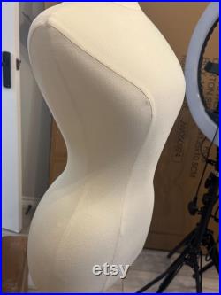 Mannequin dress form dummy torso wasp waist brazilian plus size
