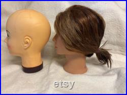 Mannequin heads, hair stylist head, wig form, sculpturalhead, mannequin