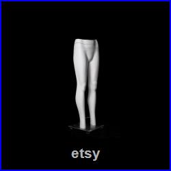 Matte White Female Adult Fiberglass Invisible Ghost Photography Mannequin Legs GH-FLG02