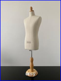 Mens 1 2 Half Scale of Size 40 Professional Body Form (table top adjustable)