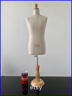 Mens 1 2 Half Scale of Size 40 Professional Body Form (table top adjustable)