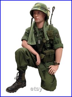 Military Male Kneeling Mannequin MSG01 (without uniform)