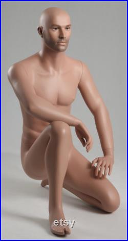 Military Male Kneeling Mannequin MSG01 (without uniform)