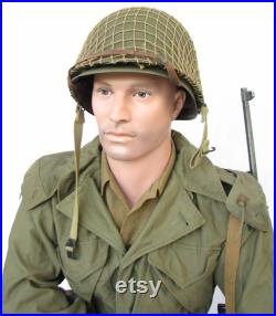 Military Male Kneeling Mannequin MSG01 (without uniform)