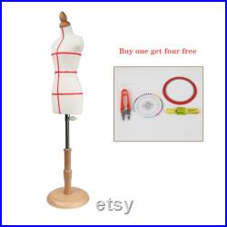 Mini Female Dress Form 1 4 Scale Pinnable Foam Tailor Mannequin