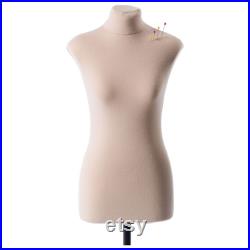 Mini Professional Women's Half Scale Mannequin 1 2 (42) Standard, Tailored Tools, Furnishing Atelier, Sewing, Display Stand, Bust Women