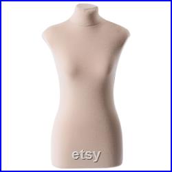 Mini Professional Women's Half Scale Mannequin 1 2 (42) Standard, Tailored Tools, Furnishing Atelier, Sewing, Display Stand, Bust Women