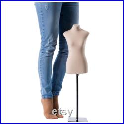 Mini Professional Women's Half Scale Mannequin 1 2 (42) Standard, Tailored Tools, Furnishing Atelier, Sewing, Display Stand, Bust Women