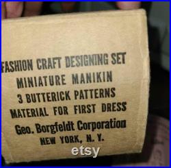 Miniature Mannequin 1940s