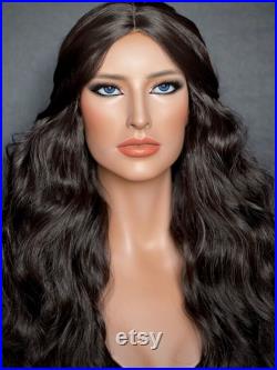 NEW Realistic female mannequin head with eyes