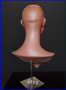 NEW Realistic female mannequin head with mounted eyes