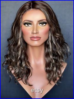 NEW Realistic female mannequin head with painted eyes