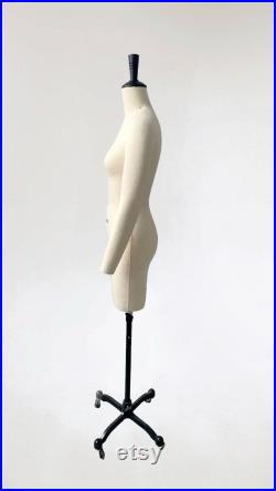 NEW- Size 10 Female Professional Tailors Dress Form HALF LEGS