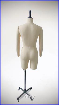 NEW- Size 10 Female Professional Tailors Dress Form HALF LEGS