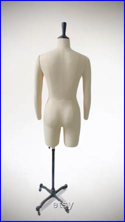 NEW- Size 12 Female Professional Tailors Dress Form HALF LEGS