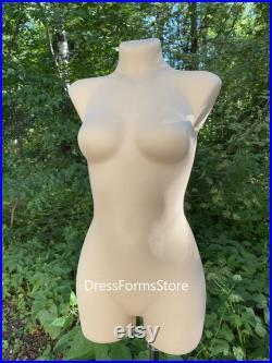 NEW Soft fully pinnable professional female dress form with anatomic detailing mannequin torso tailor dummy