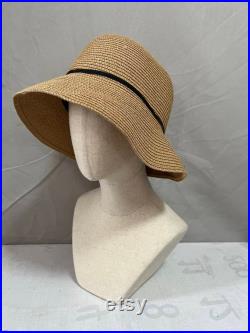 Natural Linen Free Standing Pinnable Sewing Female Mannequin Head with Shoulders Judy