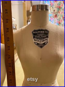 New Old Stock Half Scale Dress Form With or Without Label