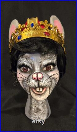 Nutcracker Mouse King, Mouse King, Christmas Mouse, Nutcracker Mouse, Nutcracker, Mannequin, Head Art
