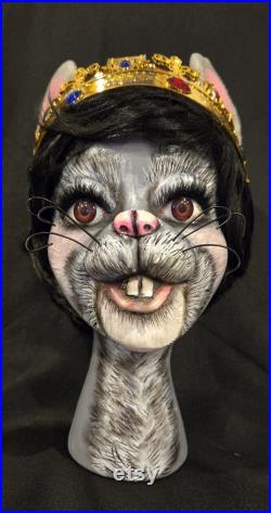 Nutcracker Mouse King, Mouse King, Christmas Mouse, Nutcracker Mouse, Nutcracker, Mannequin, Head Art