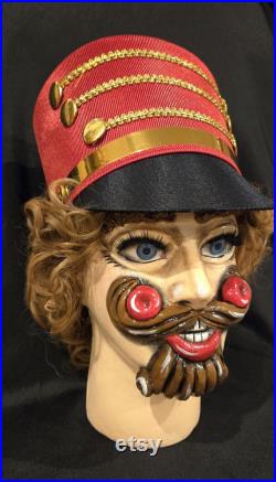 Nutcracker Soldier, Nutcracker Toy Soldier, Nutcracker, Nutcracker Head, Mannequin, Head, Head art, Mannequin art.