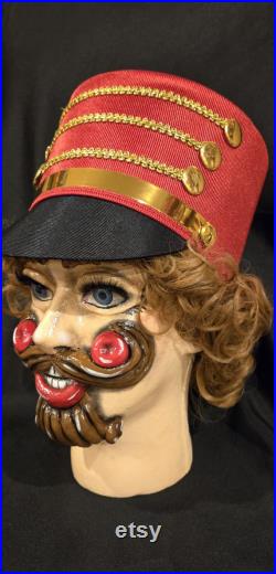 Nutcracker Soldier, Nutcracker Toy Soldier, Nutcracker, Nutcracker Head, Mannequin, Head, Head art, Mannequin art.