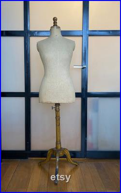 Original antique French mannequin in the Stockman style