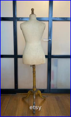 Original antique French mannequin in the Stockman style