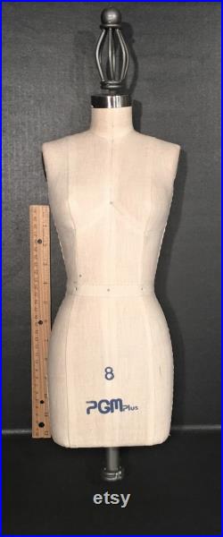 PGMPlus 8 Mini Dress Form 1 3 Scale 16 Excluding Top and Bottom Metal Parts