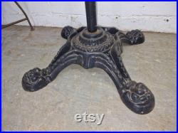 Pair Vintage Industrial Heavy Duty Commercial Shop Clothing Display T Bar Stands