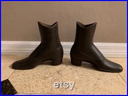 Pair of Cast Iron Mannequin Shoes dress form boots