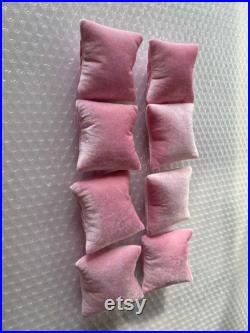 Personalized Colors 8pcs set Velvet Bracelet Watch Display Pillows BP01