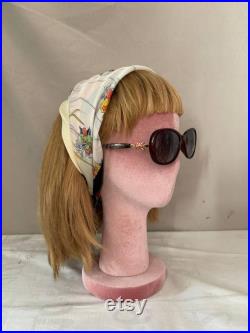Pinnable Dusky Pink Velvet Mannequin Head Wig Display, ,headband display, scarf stand