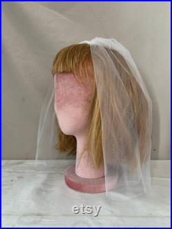 Pinnable Dusky Pink Velvet Mannequin Head Wig Display, ,headband display, scarf stand