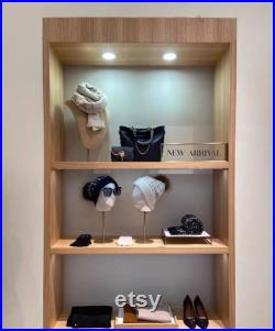 Pinnable natural linen abstract face with nose female mannequin head BW-2 Pinnable natural linen abstract face with nose female mannequin head BW-2