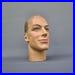 Plaster head from a mannequin