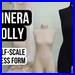 Polly Iminera Half-Scale Professional Female Dress Form Mannequin with Base Miniature Half Body Size