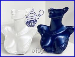 Polyester Jewelry Display Bust Handmade Necklace Earring Mannequin
