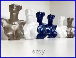 Polyester Jewelry Display Bust Handmade Necklace Earring Mannequin
