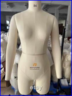 Professional Sewing Mannequin Dressform Kleiderordnung Tailoring Size S 165 84A long arms set included