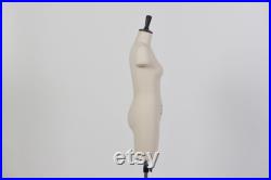 Professional Sewing Mannequin Dressform Kleiderordnung Tailoring Size S M 165 88A Black color