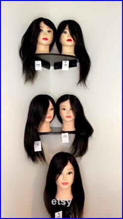 Professional cosmetology mannequin head 18 100 human