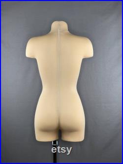 RACHEL Soft fully pinnable professional female dress form with anatomic detailing mannequin torso tailor dummy