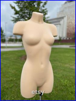 RACHEL Soft fully pinnable professional female dress form with anatomic detailing mannequin torso tailor dummy