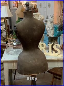 RARE 1900's Victorian Wasp Waist Mannequin