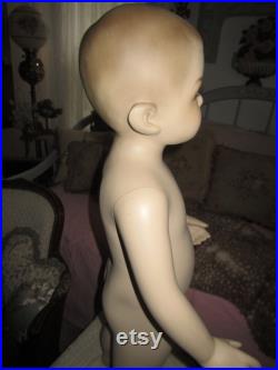 REDUCED.Vintage Child Mannequin, Swivel Mannequin, 30 Mannequin, Sewing