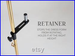 RETAINER (rotation stabilizer) for Sofia dress form Universal tailor mannequin accessory Tailor dummy component