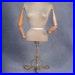 Rare Antique Dress Form with Articulating Wood Arms, Antique Adjustable Dress Form, Antique Mannequin Stand, Dress Shop Display