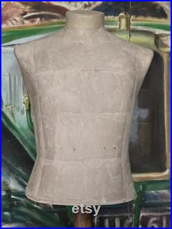 Rare Proportion London Male Torso Mannequin Wooden Base Shop Display Dressing Room Storage Matching Mannequin Available